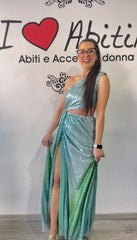 Abito paillettes sfumato sarà