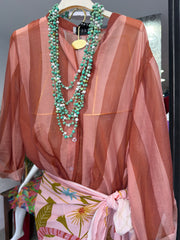 Camicia righe, Cipria tabacco