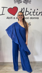 Tuta bezz MONOSPALLA blu elettrico