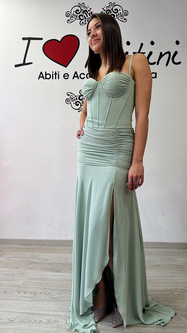 Abito drappeggio vis
