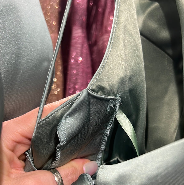 Abito Rosi verde salvia