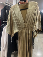 Abito pipistrello plisse vari colori