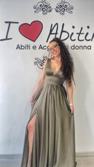 Abito Ramona verde oliva