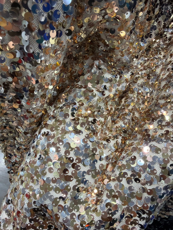 Gonna paillettes vari colori