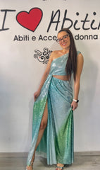 Abito paillettes sfumato sarà