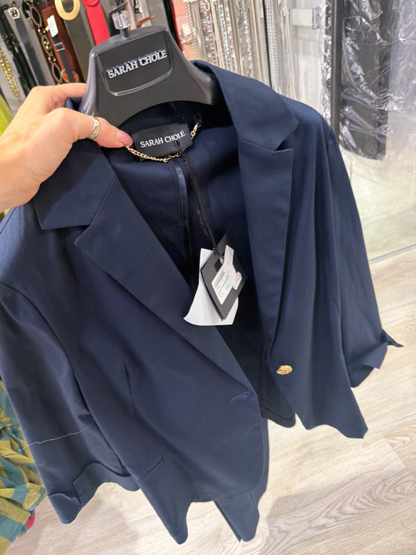 Tailleur XL blu