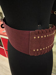 Cintura bordeaux