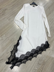 Abito sbieco vari colori