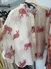 Camicia elefanti