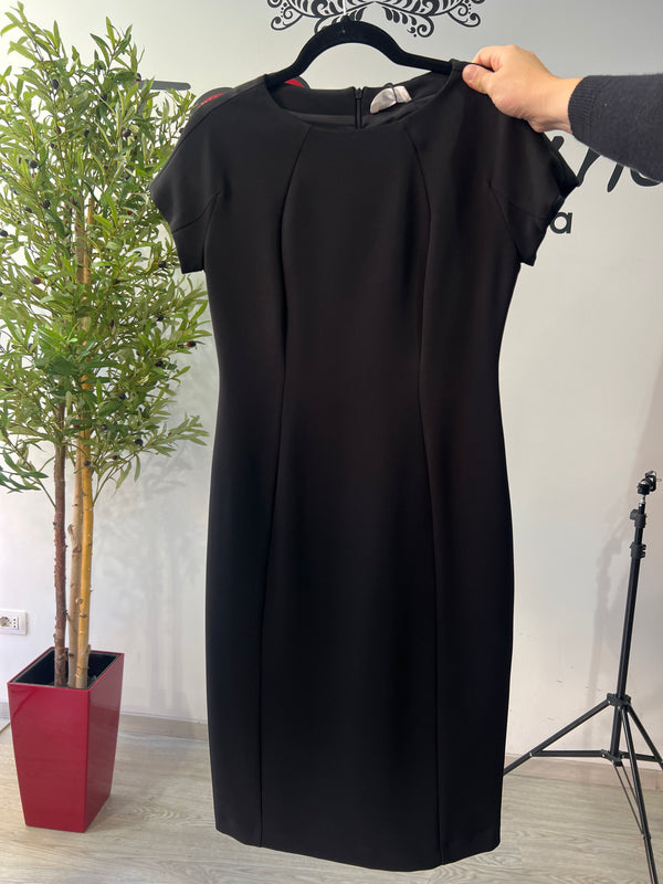 Tubino bordeaux e nero Ferrone