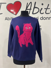 Maglione gatto fantastica