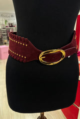 Cintura bordeaux