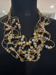 Collana pietre fango