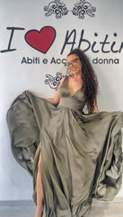 Abito Ramona verde oliva