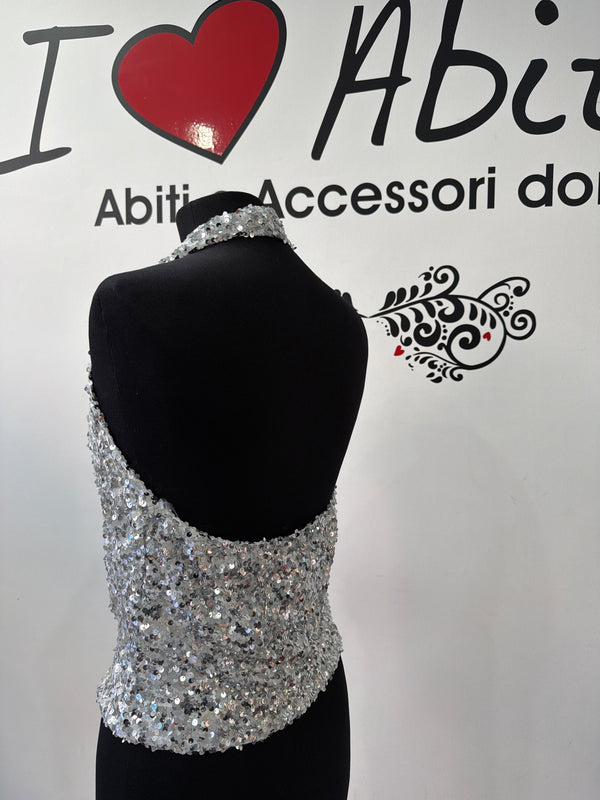 Top paillettes vari colori