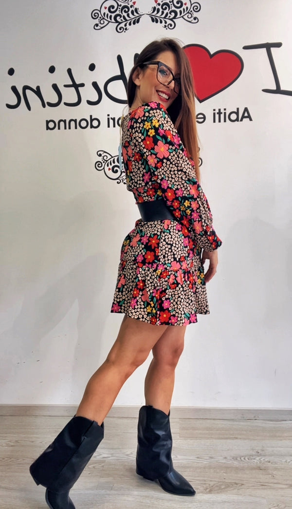 Abito fantastica fiorellini