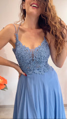 Abito corpetto pizzo vari colori