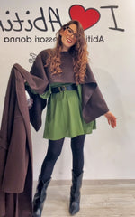 Cappotto/mantella cioccolato