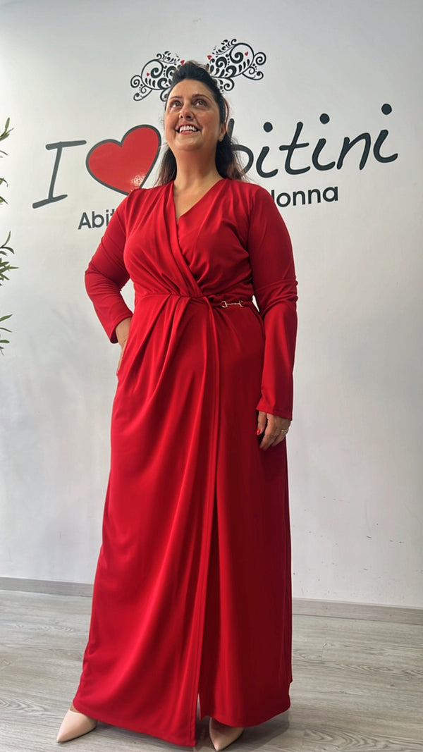 Abito liza rosso