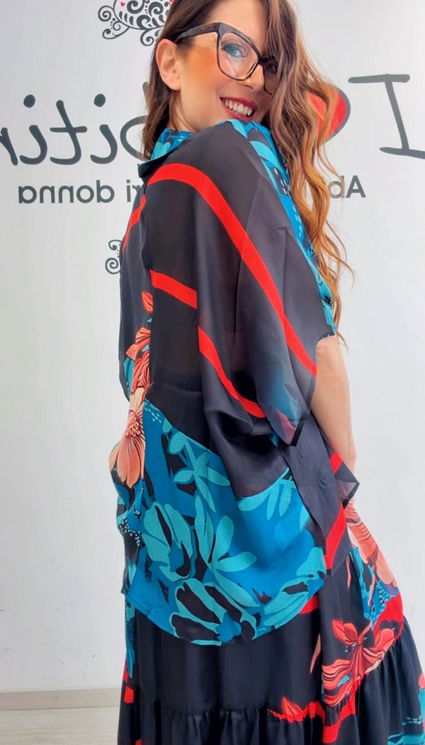 Camicia anon fantasia