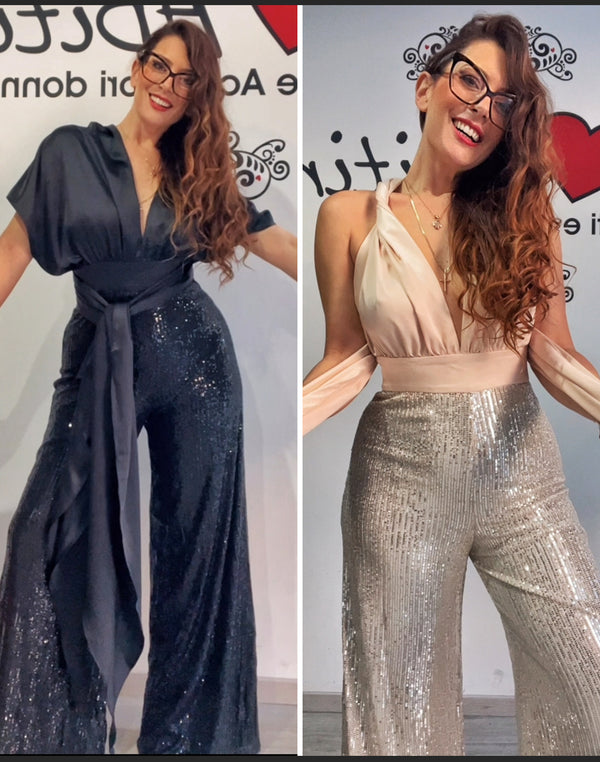 Tuta strepitosa vari colori