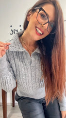 Maglione sara grigio