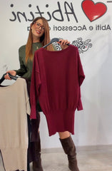 Abito maxi maglia