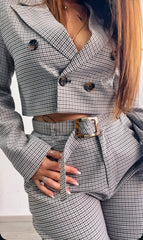 Tailleur Kor pied de poule