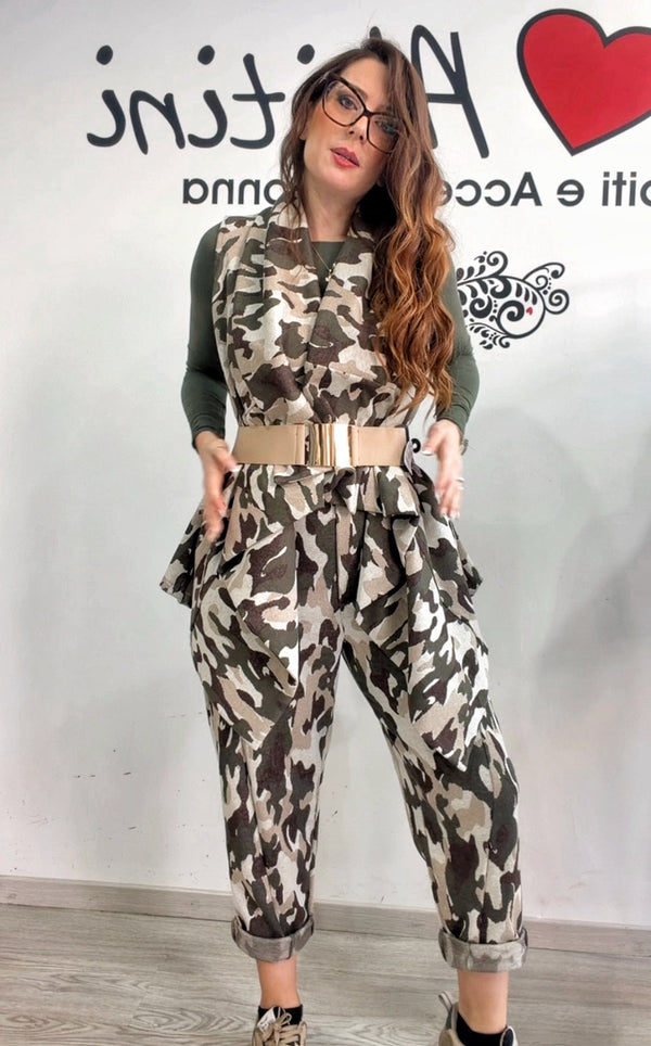 Pantalone camouflage