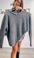 Maglioncino Kor strass vari colori