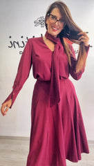 Casacca Edas med bordeaux