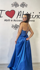 Abito clarissa blu elettrico tg m oggi in arrivo più colori