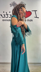 Abito talia verde