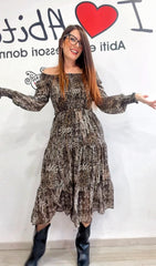 abito animalier piccolo e grande