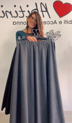 Gonna con elastico vari colori