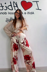 Pantalone fiori liza