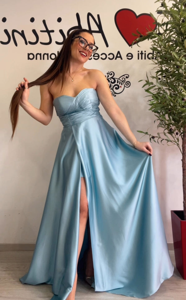 Abito Valeria celeste