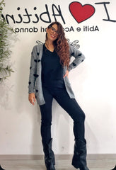 Pantalone stretto nero sara