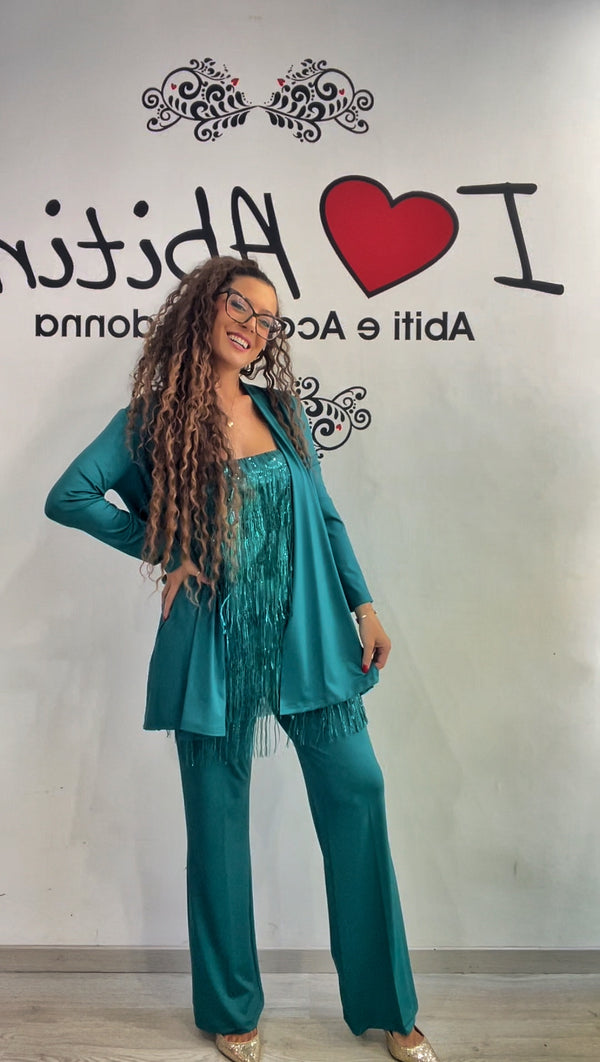 Completo talia verde