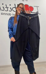 Pantalone tinta unita, bottone vari colori