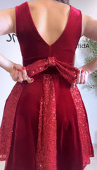 Abito ciniglia e paillettes vari colori