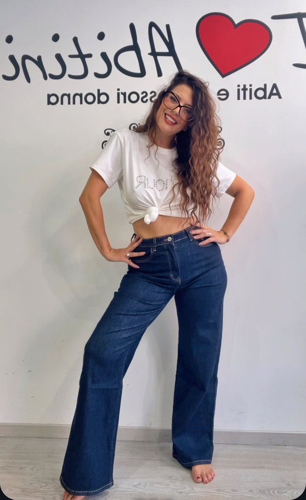 Jeans wide leg