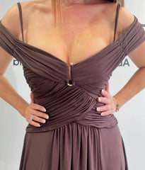 Abito Edas cioccolato