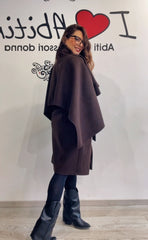 Cappotto/mantella cioccolato