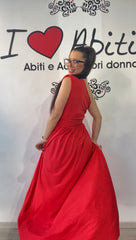 Abito rosso sara