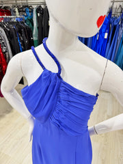 Abito Edas blu strass