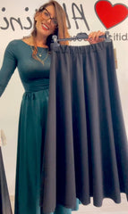 Gonna con elastico vari colori