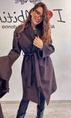 Cappotto/mantella cioccolato