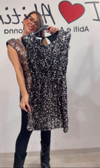 Abitino paillettes schiena nuda