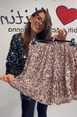 Pantaloncini paillettes vari colori